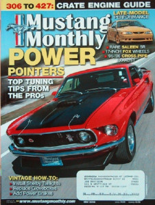 MUSTANG MONTHLY 2006 MAY - SALEEN SR, GT500, KONA